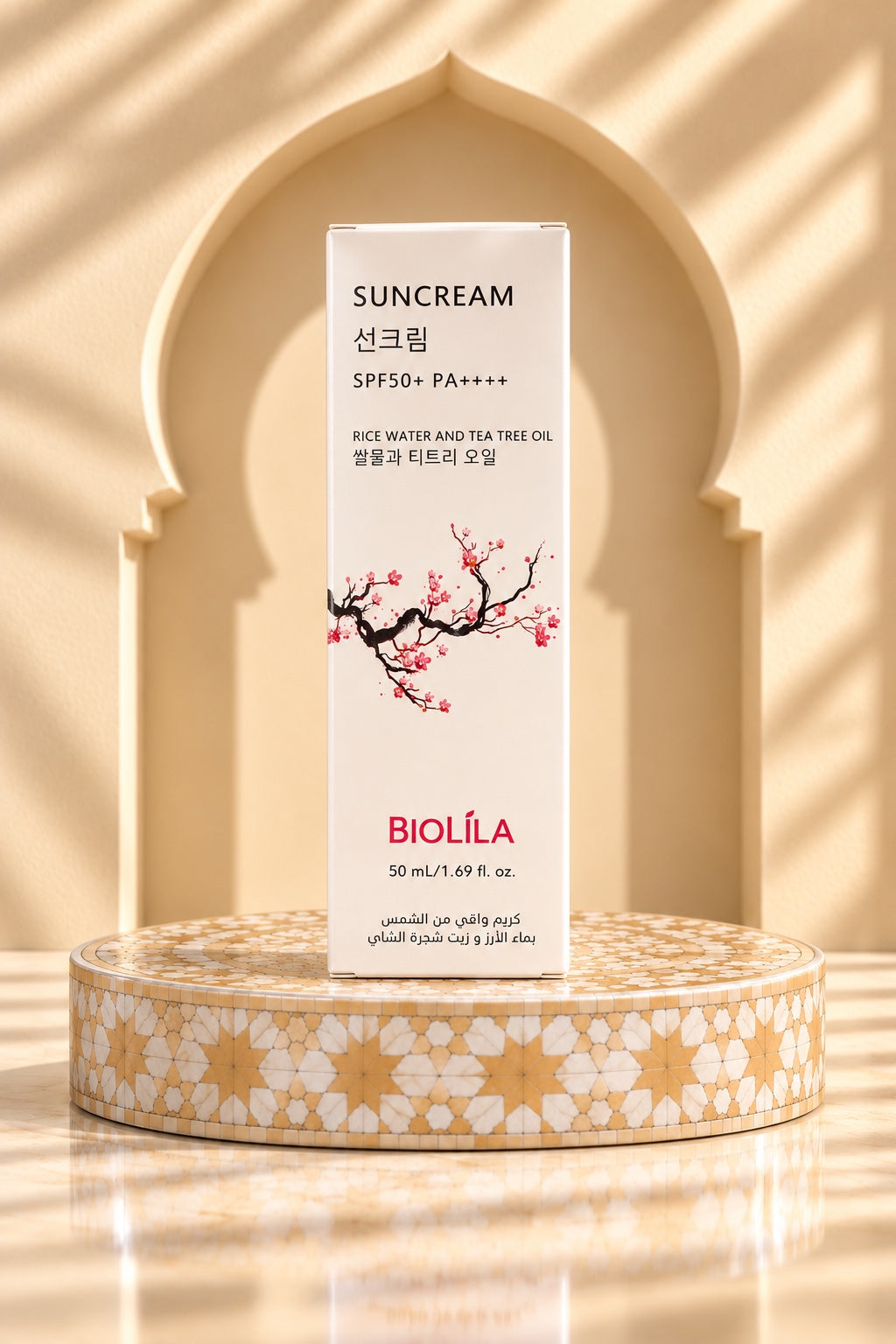 biolila-suncream Fadzia Beauty